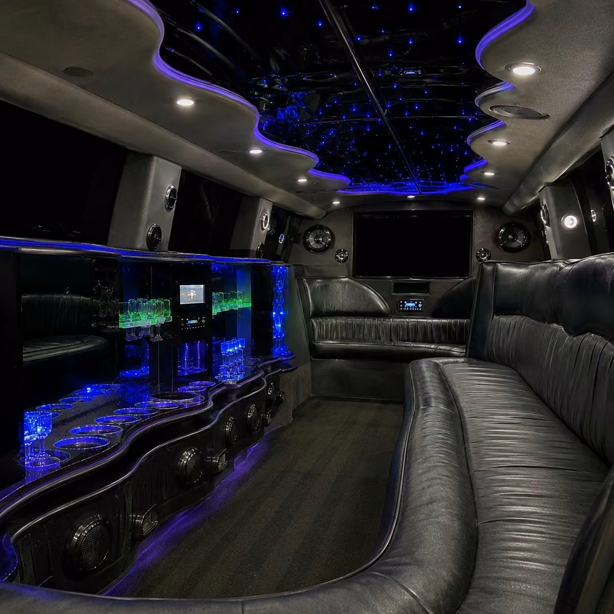 denver limo interior