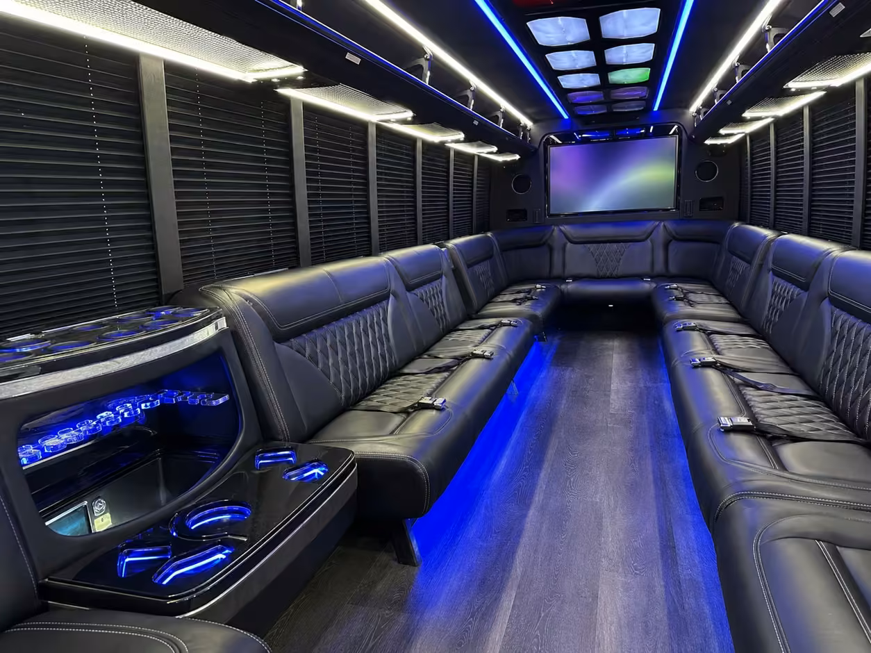 denver party bus interior