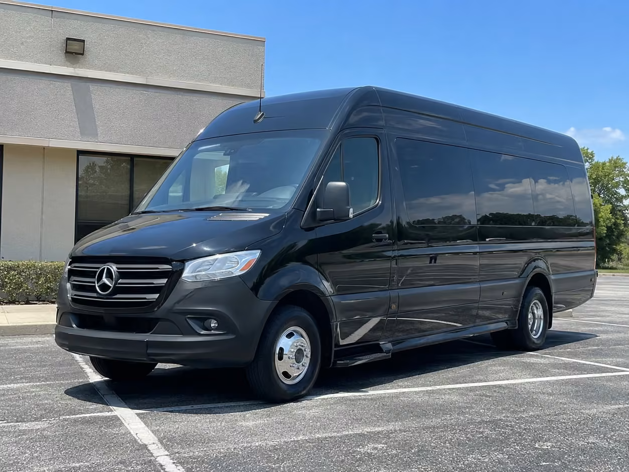 sprinter van rental with driver